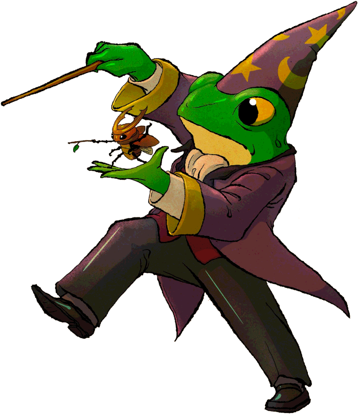WAWA the wizard frog